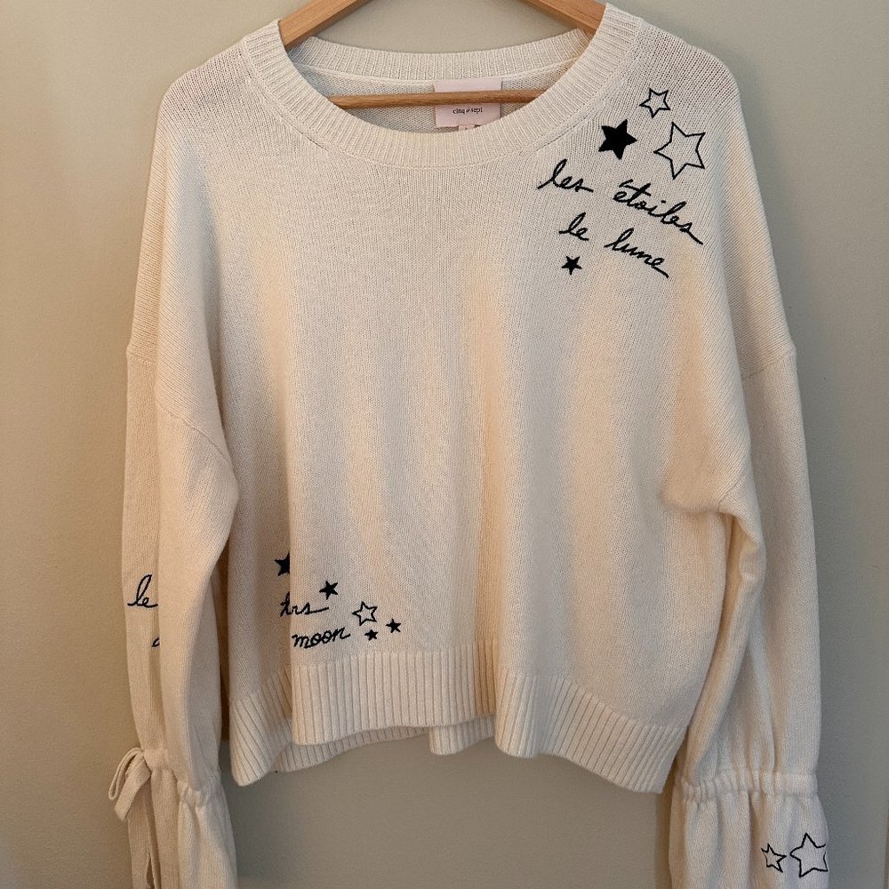Cinq a Sept Stars Sweater